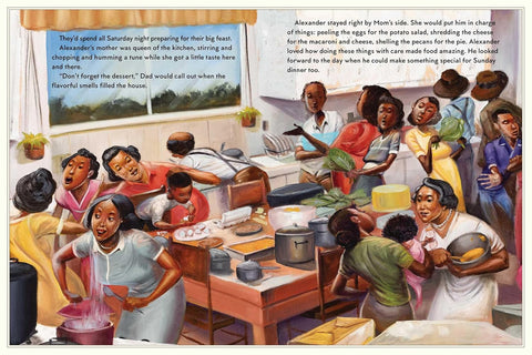 When Alexander Graced the Table by Alexander Smalls, Denene Millner, Frank Morrison (Illustrator)