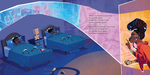 Band in Our Basement: A Picture Book by Kelly J. Baptist (Author), Jenin Mohammed (Illustrator)
