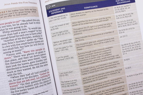 NIV Application Bible, Hardcover, Multi-Cream, Red Letter, Comfort Print