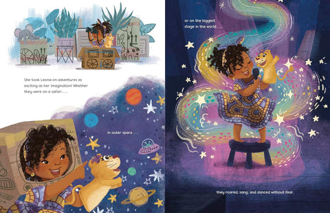 *PRE-ORDER (5/5/26 RELEASE)* Brave Like A Lion!: How A Puppeteer Found Her Voice by Megan Piphus, Nina Mata (Illustrator)