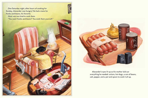 When Alexander Graced the Table by Alexander Smalls, Denene Millner, Frank Morrison (Illustrator)