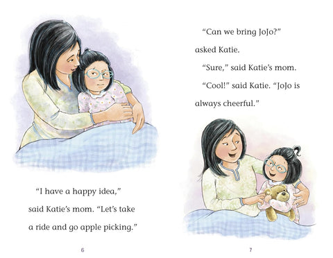 Crunch and Munch in the Apple Orchard (Katie Woo and Jojo On the Go) by Fran Manushkin, Tammie Lyon (Illustrator)