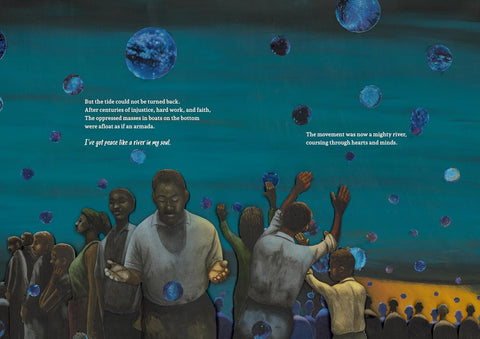 Troubled Waters: A River’s Journey Toward Justice by Carole Boston Weatherford, Bryan Collier (Illustrator)