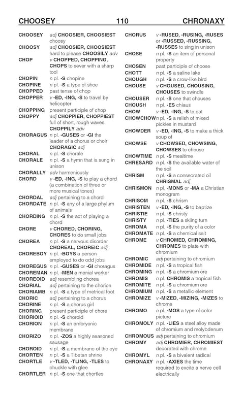The Official SCRABBLE® Players Dictionary, Seventh Edition