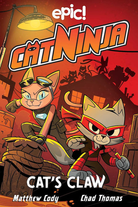 Cat Ninja: Cat’s Claw by Matthew Cody, Chad Thomas (Illustrator) (Cat Ninja, 5)