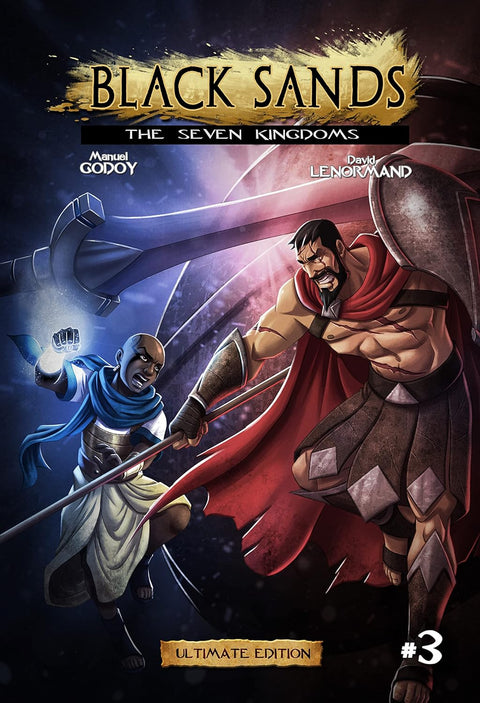 Black Sands, the Seven Kingdoms, volume 3 Hardcover – November 1, 2022 by Manuel P Godoy (Author), David Lenormand (Illustrator)