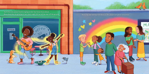 The Light She Feels Inside by Gwendolyn Wallace, Olivia Duchess (Illustrator)