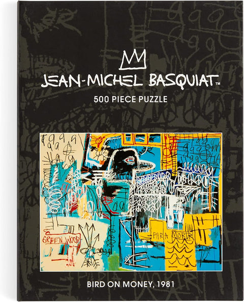 Basquiat Bird on Money 500 Piece Book Puzzle