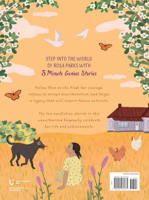 *PRE-ORDER (6/16/26 RELEASE)* Rosa Parks: 5-Minute Genius Stories by Ebony Joy Wilkins, Tinuke Fagborun (Illustrator)