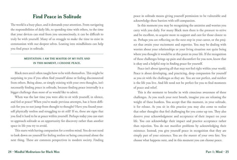 Mindful Meditations for Black Men: Restorative Practices to Soothe Mind, Body, and Spirit by Jor-El Caraballo, LMHC