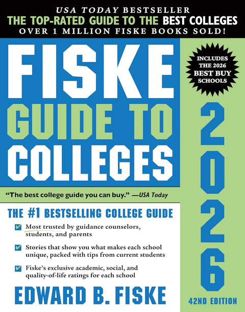 Fiske Guide to Colleges 2026 by Edward B. Fiske