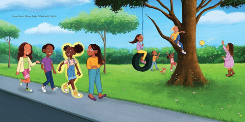 The Light She Feels Inside by Gwendolyn Wallace, Olivia Duchess (Illustrator)