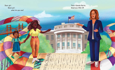 Black Girl, Black Girl: Celebrate the Power of You by Ali Kamanda, Jorge Redmond (Authors,) Amanda Quartey (Illustrator)