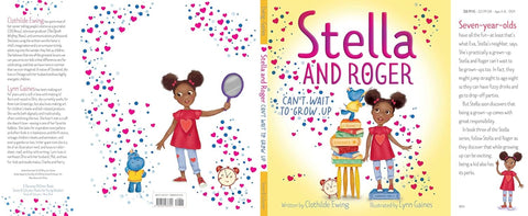 Stella and Roger Can't Wait to Grow Up by Clothilde Ewing (Author), Lynn Gaines (Illustrator)