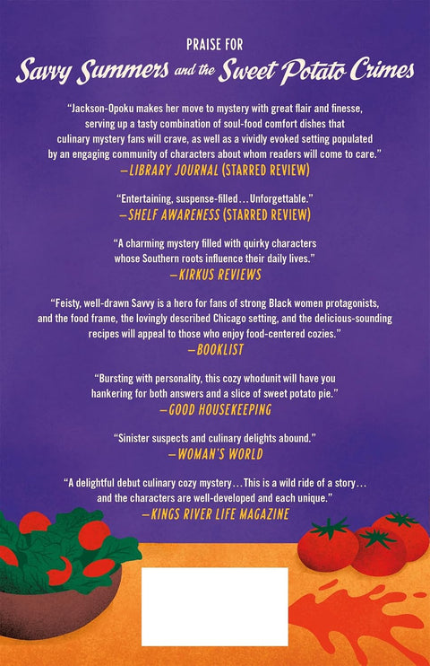 *PRE-ORDER (7/21 RELEASE)* Savvy Summers and the Po’Boy Perils: A Mystery by Sandra Jackson-Opoku