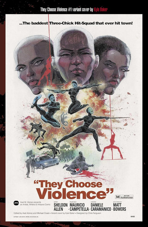 They Choose Violence by Sheldon Allen, Mauricio Campatella, Daniele Caramanico