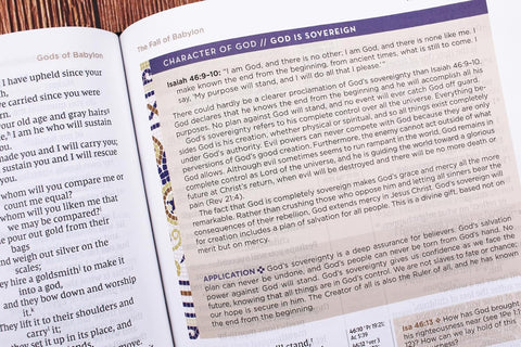 NIV Application Bible, Hardcover, Multi-Cream, Red Letter, Comfort Print