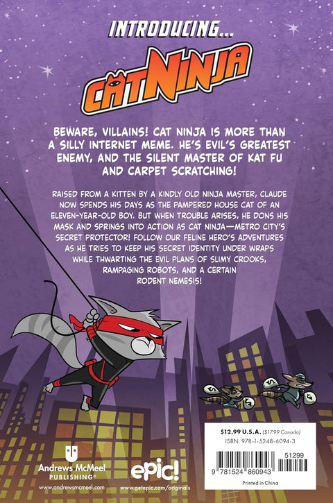 Cat Ninja by Matthew Cody, Yehudi Mercado (Illustrator) (Cat Ninja, 1)
