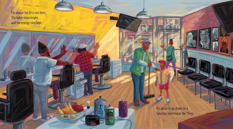 Saturday Morning at the ‘Shop by Keenan Jones, Ken Daley (Illustrator)