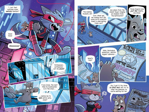 Cat Ninja: Cat’s Claw by Matthew Cody, Chad Thomas (Illustrator) (Cat Ninja, 5)