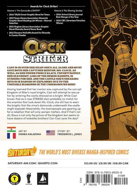 Clock Striker, Volume 3: The Cogs in the Machine by Issaka Galadima, Frederick L. Jones (Saturday AM TANKS)