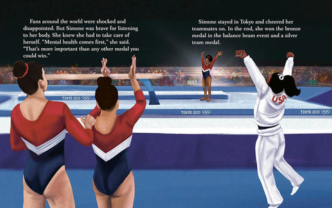 Simone Biles: A Little Golden Book Biography by JaNay Brown-Wood, Kim Holt (Illustrator)