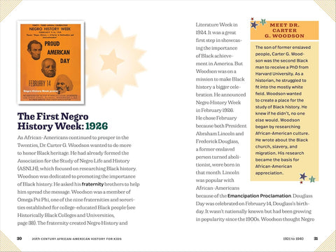 20th Century African American History for Kids: The Major Events that Shaped the Past and Present by Margeaux Weston
