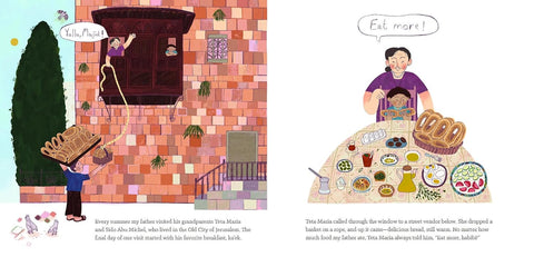 Homeland: My Father Dreams of Palestine by Hannah Moushabeck (Author), Reem Madooh (Illustrator)