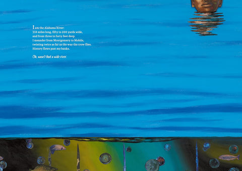 Troubled Waters: A River’s Journey Toward Justice by Carole Boston Weatherford, Bryan Collier (Illustrator)