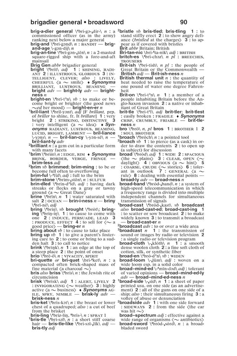 The Merriam-Webster Dictionary, New Edition