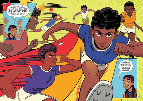 Wilma Rudolph: The Graphic Novel by Josh Bycel, Rich Korson, Brittney Williams (Illustrator)