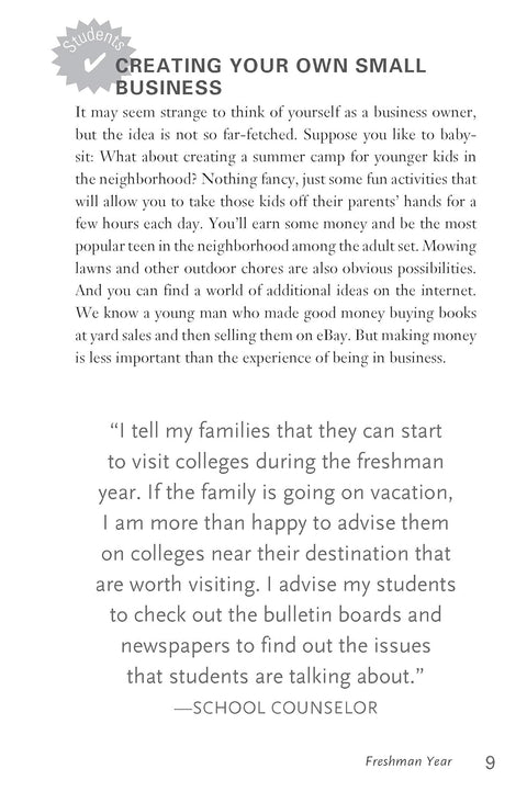 Fiske Countdown to College: 41 To-Do Lists and a Plan for Every Year of High School by Edward B. Fiske, Bruce G. Hammond