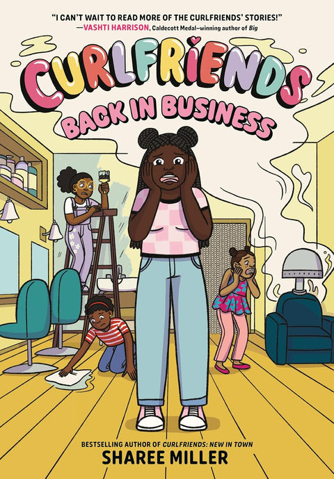 Curlfriends: Back in Business (A Graphic Novel) (Curlfriends #2) by Sharee Miller