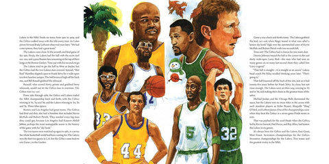 Hardcourt: Stories from 75 Years of the National Basketball Association by Fred Bowen, James E. Ransome (Illustrator)