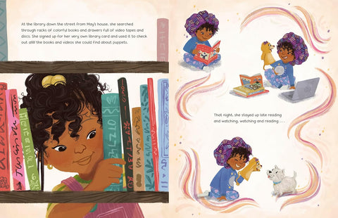 *PRE-ORDER (5/5/26 RELEASE)* Brave Like A Lion!: How A Puppeteer Found Her Voice by Megan Piphus, Nina Mata (Illustrator)