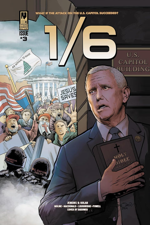 1/6: The Graphic Novel – Issue #3 (Pence Cover)