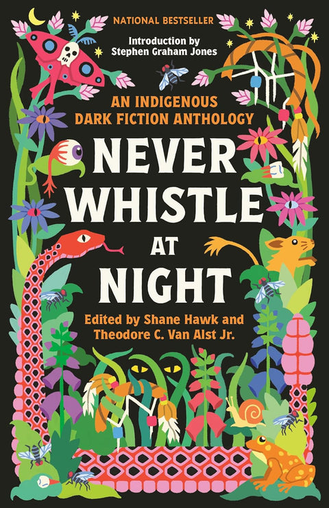 Never Whistle at Night: An Indigenous Dark Fiction Anthology by Shane Hawk