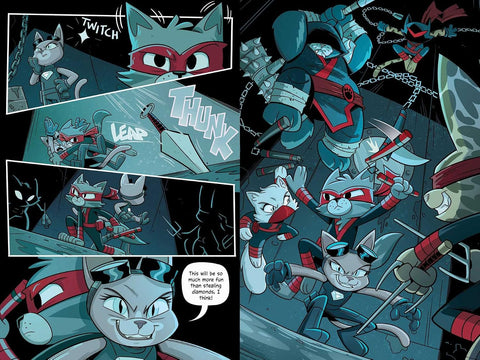 Cat Ninja: Cat’s Claw by Matthew Cody, Chad Thomas (Illustrator) (Cat Ninja, 5)