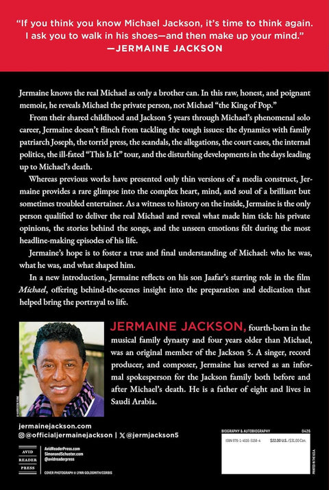 You Are Not Alone: Michael: Through a Brother's Eyes by Jermaine Jackson