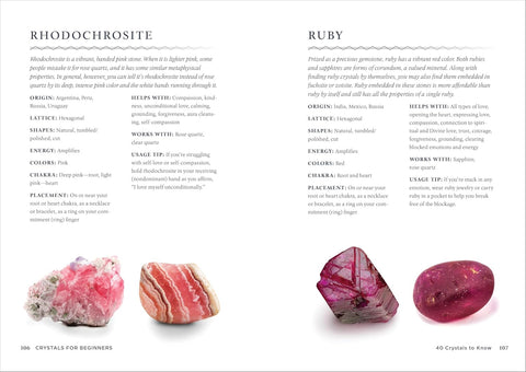 Crystals for Beginners: The Guide to Get Started with the Healing Power of Crystals by Karen Frazier