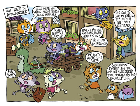 Kitty Quest: Tentacle Trouble: A Graphic Novel by Phil Corbett