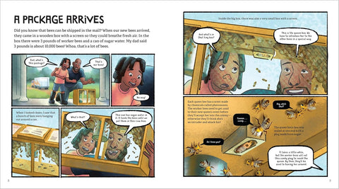 Akeem Keeps Bees!: A Close-Up Look at the Honey Makers and Pollinators of Sankofa Farms by Kamal Eugene William Bell (Author), Darnell Johnson (Illustrator)