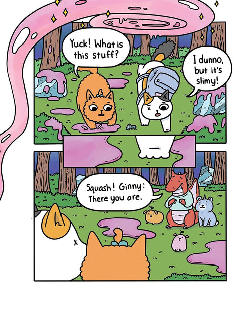 Cat & Cat Adventures #3: Journey into Unibear City: A Graphic Novel by Susie Yi