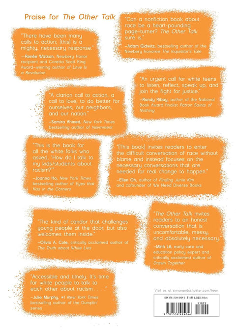 The Other Talk: Reckoning with Our White Privilege by Brendan Kiely