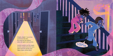 Band in Our Basement: A Picture Book by Kelly J. Baptist (Author), Jenin Mohammed (Illustrator)