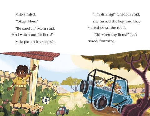 Milo’s Great Safari Adventure by Bryan Patrick Avery, Sabrina Filieri (Illustrator)