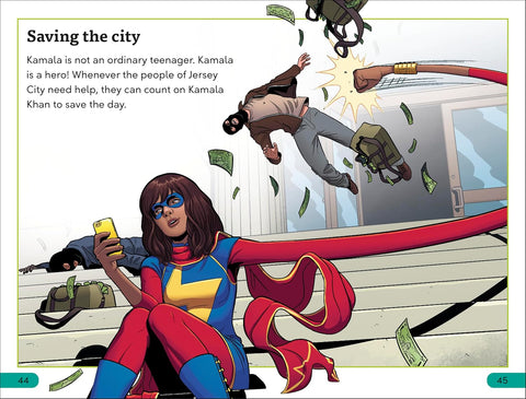 DK Super Readers Level 3: Meet Ms. Marvel by Pamela Afram