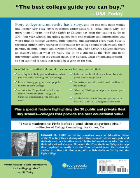 Fiske Guide to Colleges 2026 by Edward B. Fiske