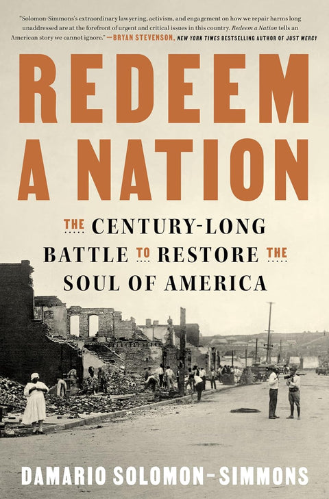 Redeem a Nation: The Century-Long Battle to Restore the Soul of America Hardcover – May 12, 2026 by Damario Solomon-Simmons (Author)