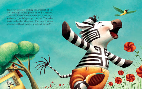 All My Stripes: A Story for Children with Autism by Shaina Rudolf, Danielle Royer, Jennifer Zivoin (Illustrator)
